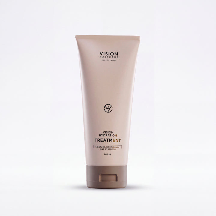 Vision Haircare Hydration Treatment Mask 200 ml – återfuktande hårinpackning med hyaluronsyra och aloe vera för torrt hår.