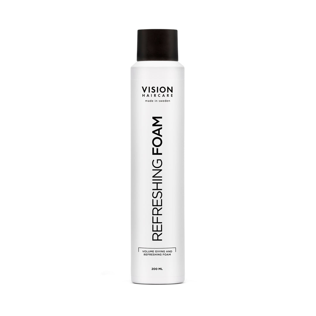 Vision Haircare Refreshing Foam Styling – stylingmousse som ger volym, stadga och lätt känsla