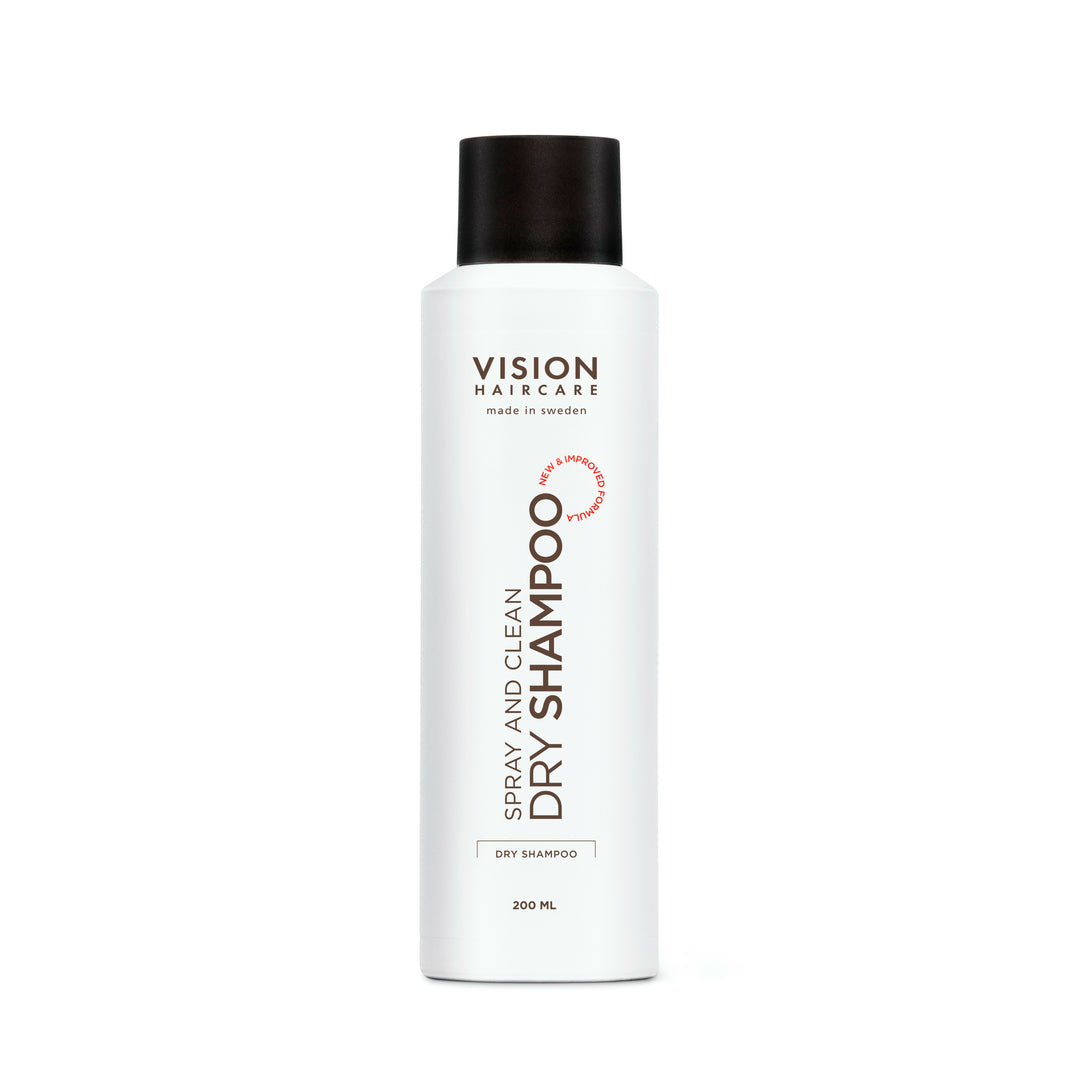 Vision Haircare Spray and Clean Shampoo – torrschampo som fräschar upp håret och ger volym
