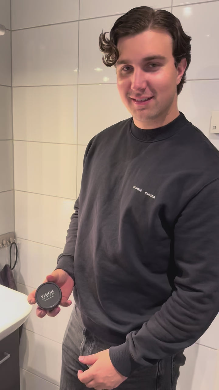 Vision Haircare Rock Hard Wax Styling – hårvax med extra stark stadga och matt finish 