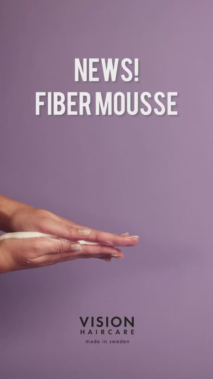 Vision Haircare Fiber Mousse Styling – hårmousse med fibrer som ger volym, textur och stadga